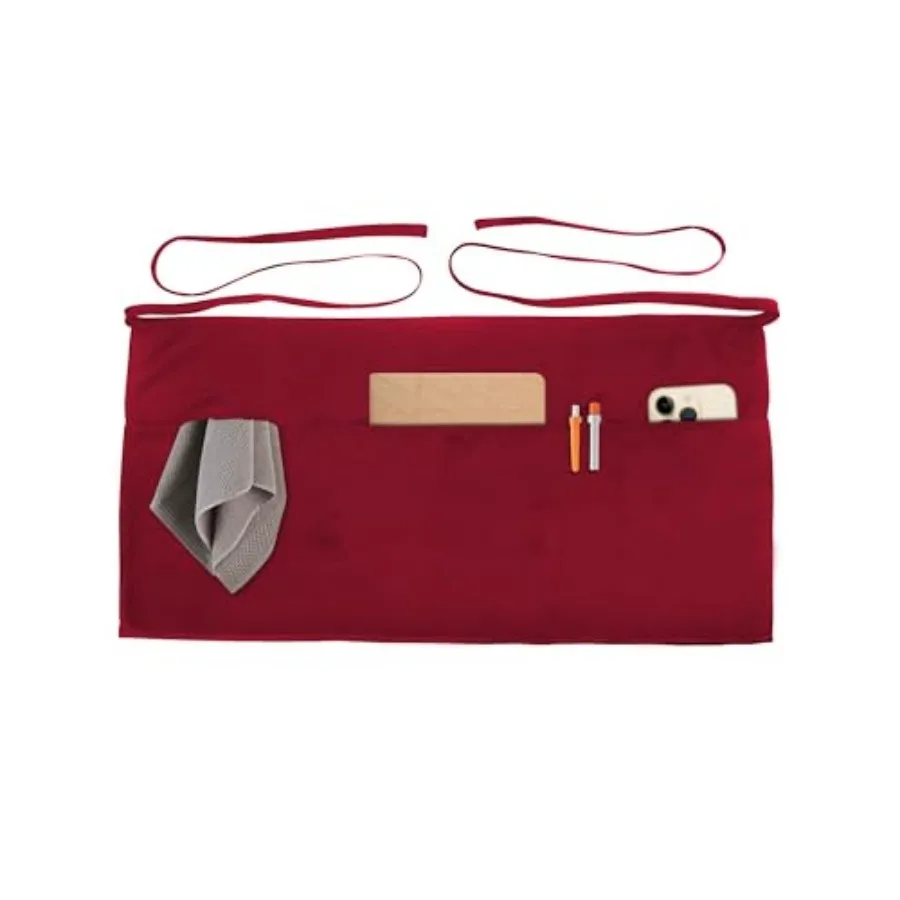 Aprons with 4 Pockets Available in/ 2.5'' X.5
Aprons with 4 Pockets Available in/ 2.5'' X.5