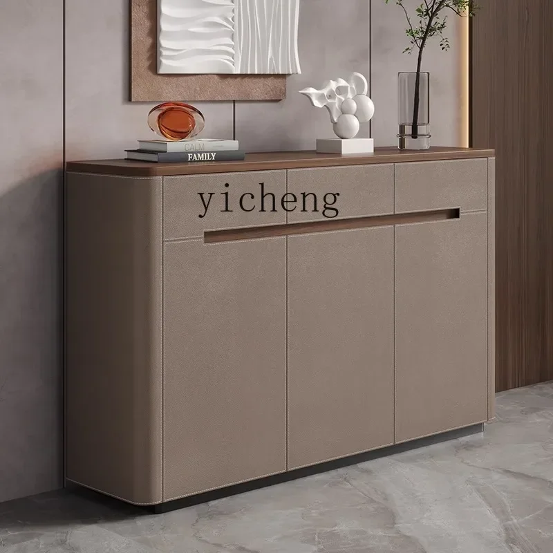 TQQ Minimalist Modern Household Door Entry Hall Cabinet Solid Wood Partition Cabinet Saddle Leather Large Capacity Shoe Cabinet
TQQ Minimalist Modern Household Door Entry Hall Cabinet Solid Wood Partition Cabinet Saddle Leather Large Capacity Shoe Cabinet