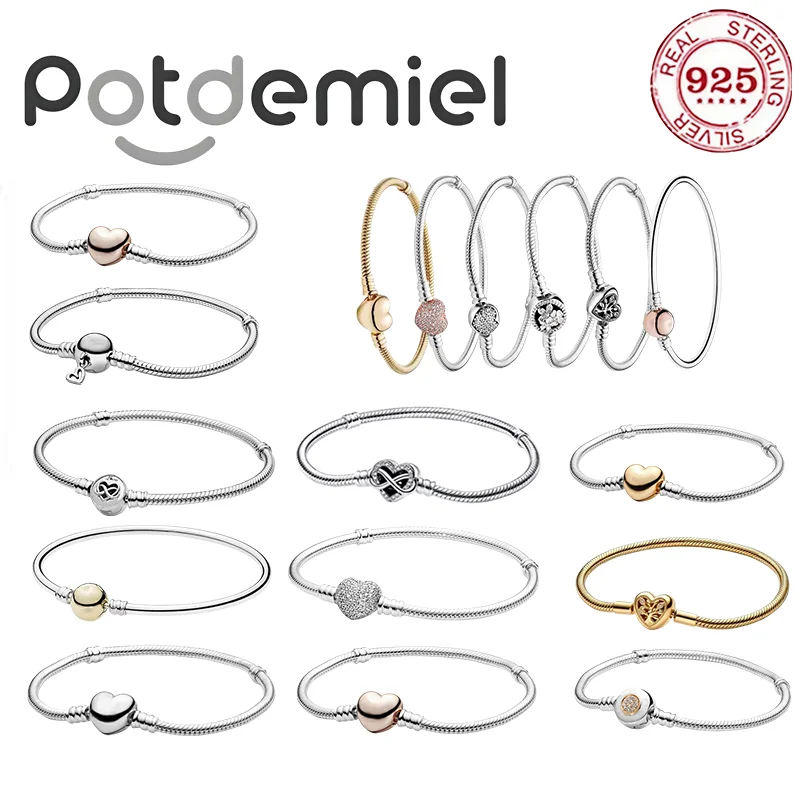 925 silver heart-shaped bracelet, original pendant, 925 silver bracelet DIY jewelry, making exquisite gifts for women
925 silver heart-shaped bracelet, original pendant, 925 silver bracelet DIY jewelry, making exquisite gifts for women