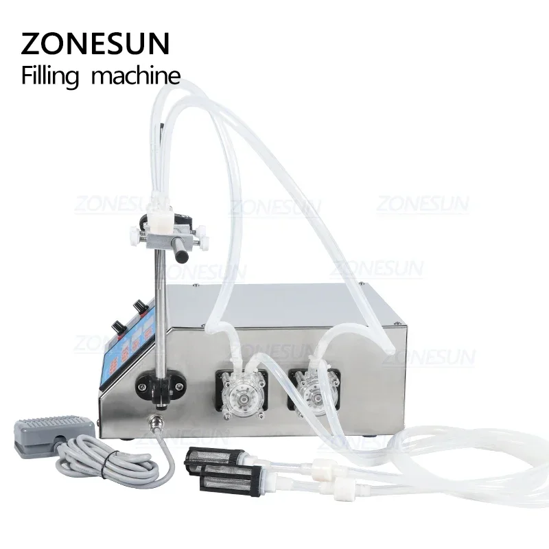 Полуавтоматическая машина для розлива жидкостей ZONESUN ZS-YTPP2T с двумя перистальтическими насосами, наполнитель для бутылок с водой
Полуавтоматическая машина для розлива жидкостей ZONESUN ZS-YTPP2T с двумя перистальтическими насосами, наполнитель для бутылок с водой