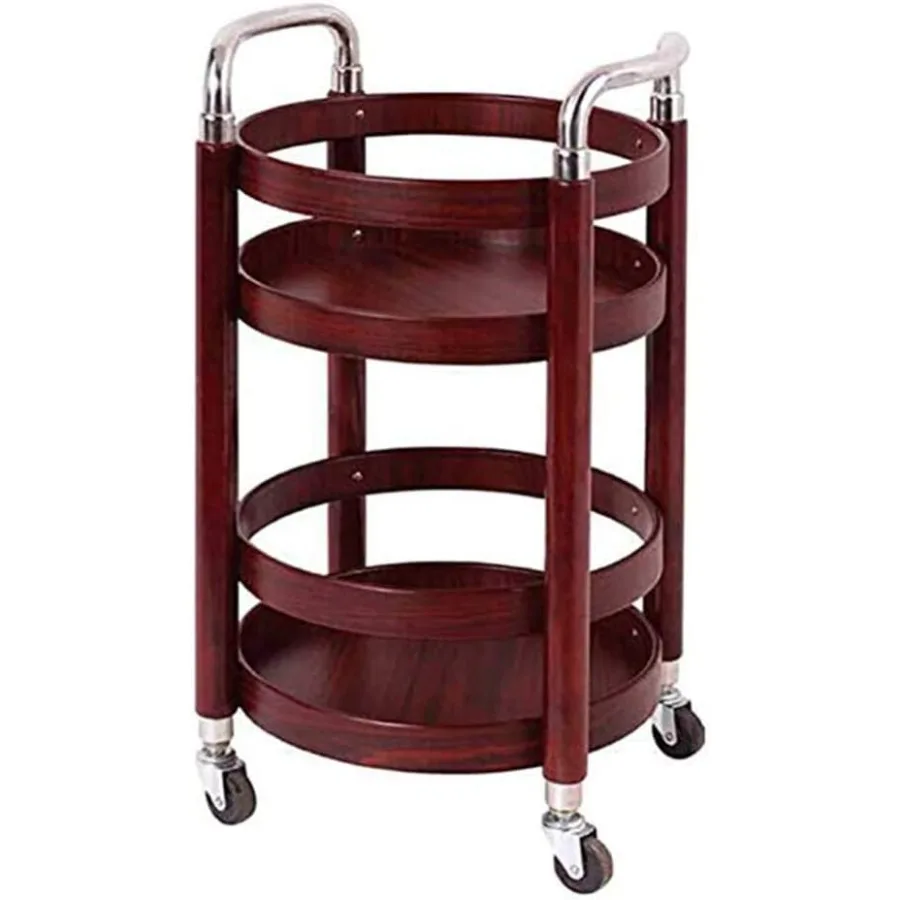 Solid Wood Bar Serving Cart with Holder 2 Shelf Trolley for Hotels and Restaurants Wheeled Storage Trolley for Kitchen and Bedr
Solid Wood Bar Serving Cart with Holder 2 Shelf Trolley for Hotels and Restaurants Wheeled Storage Trolley for Kitchen and Bedr
