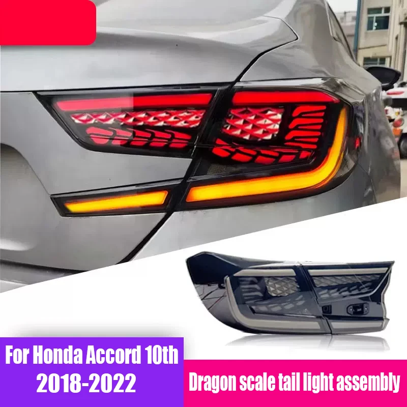 Фонарь заднего фонаря, задний фонарь, рабочий сигнал поворота для Honda Accord 10, 2018, 2019, 2020, 2021, 2022
Фонарь заднего фонаря, задний фонарь, рабочий сигнал поворота для Honda Accord 10, 2018, 2019, 2020, 2021, 2022