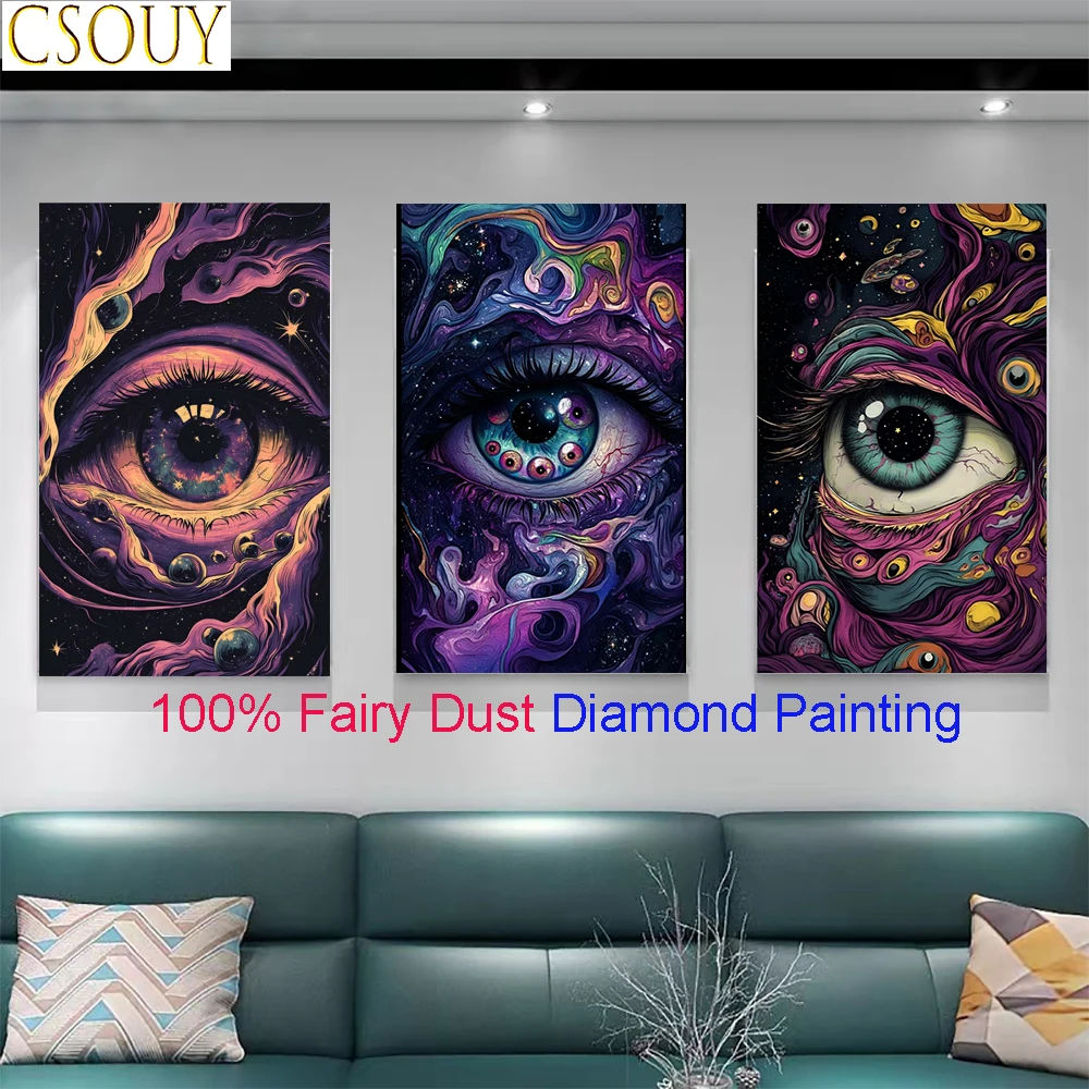 100% Fairy Dust Diamond Painting Cross Stitch Embroidery Flowers Eyes Crystal Square 5D Mosaic Needlework Rhinestones Home Decor
100% Fairy Dust Diamond Painting Cross Stitch Embroidery Flowers Eyes Crystal Square 5D Mosaic Needlework Rhinestones Home Decor
