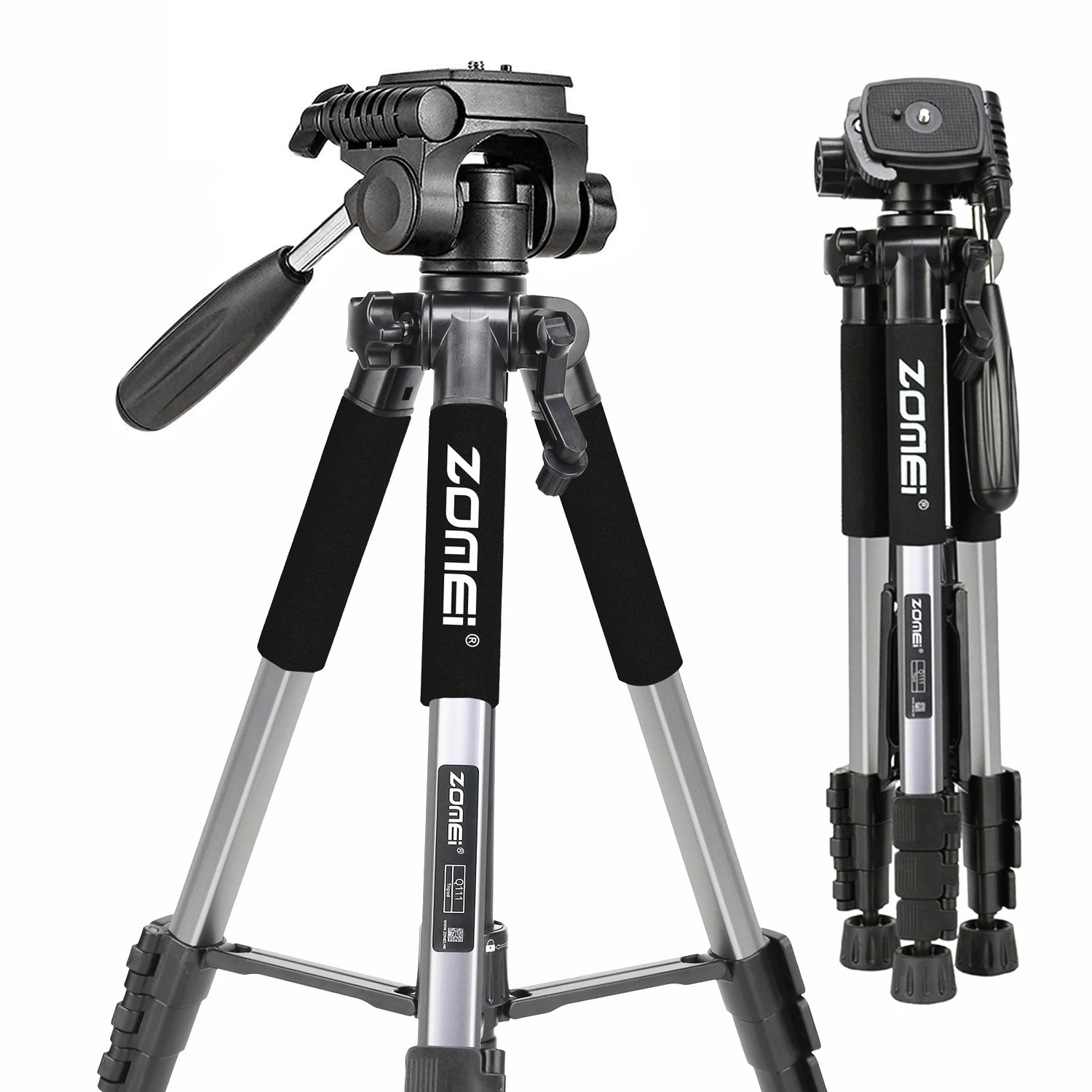 140cm/55in Zomei Professional Video Camera DSLR Tripod for Mobile Phone Canon 360 Degree Panorama Photography Aluminium Stand
140cm/55in Zomei Professional Video Camera DSLR Tripod for Mobile Phone Canon 360 Degree Panorama Photography Aluminium Stand