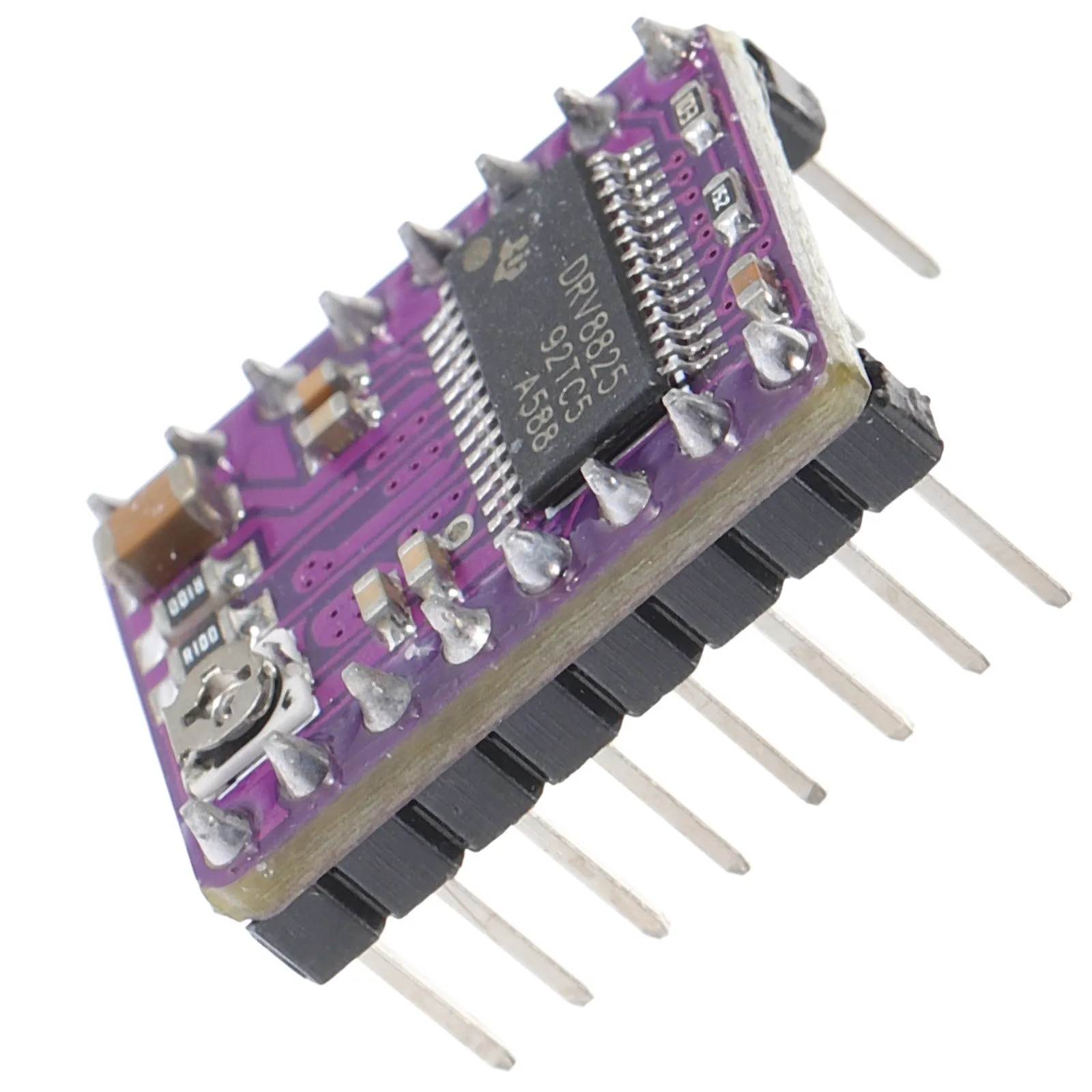 Stepper Motor Driver Module with High-Performance Chip and Integrated Heat Sink for 3D Printer Parts Mechanical Control