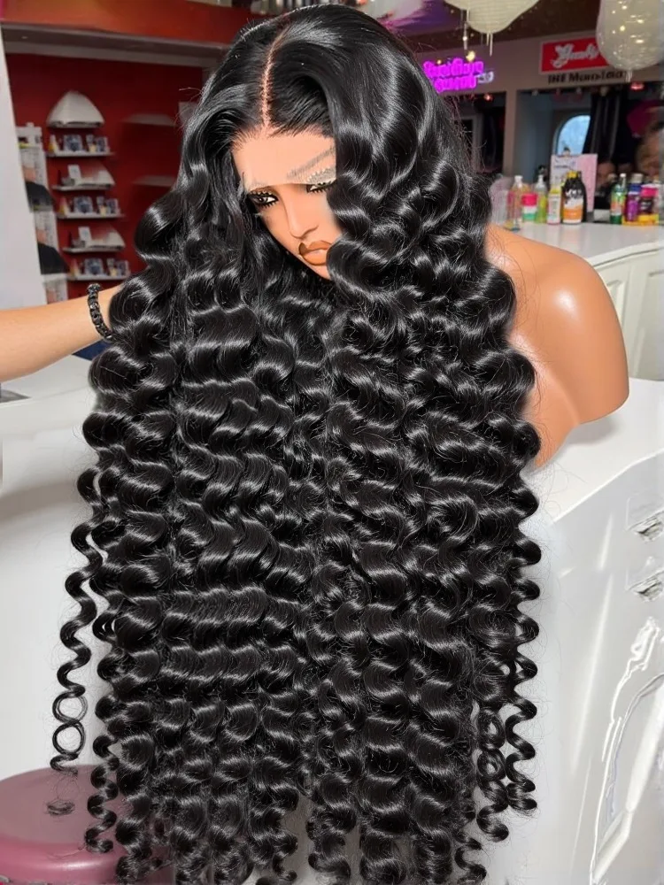 38 40 Inch Loose Deep Wave Frontal Wigs 250% 13x4 13x6 HD Lace Frontal Wigs For Women Virgin Loose Deep Curly Human Hair Wigs
38 40 Inch Loose Deep Wave Frontal Wigs 250% 13x4 13x6 HD Lace Frontal Wigs For Women Virgin Loose Deep Curly Human Hair Wigs