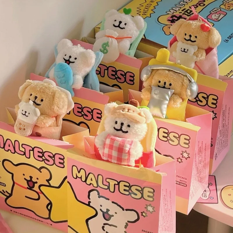 Genuine Maltese Packed With Good Luck Series Blind Box Cute Maltese Anime Doll Kawaii Mystery Cute Dog Bag Pendant Surprise Gift
Genuine Maltese Packed With Good Luck Series Blind Box Cute Maltese Anime Doll Kawaii Mystery Cute Dog Bag Pendant Surprise Gift