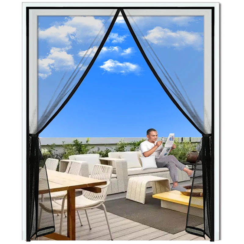 New Strong Magnetic Door Screen Custom Size Mosquito Net Large Curtain Fly Insect Auto Closing Invisible Mesh For Outdoor gazebo
New Strong Magnetic Door Screen Custom Size Mosquito Net Large Curtain Fly Insect Auto Closing Invisible Mesh For Outdoor gazebo