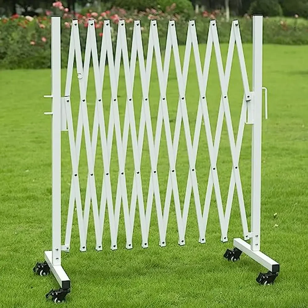 Portable Steel Aluminum Expandable Barricade Gate 11ft Safety Barrier Accordion Fence Indoors Outdoors Garage Yard Garden
Portable Steel Aluminum Expandable Barricade Gate 11ft Safety Barrier Accordion Fence Indoors Outdoors Garage Yard Garden