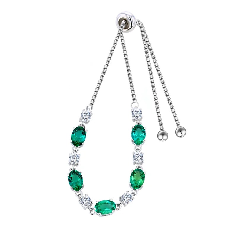 Starsgem 2020 Fashion Silver Bracelet Jewelry Lab Emerald Silver Bracelet Jewelry
Starsgem 2020 Fashion Silver Bracelet Jewelry Lab Emerald Silver Bracelet Jewelry