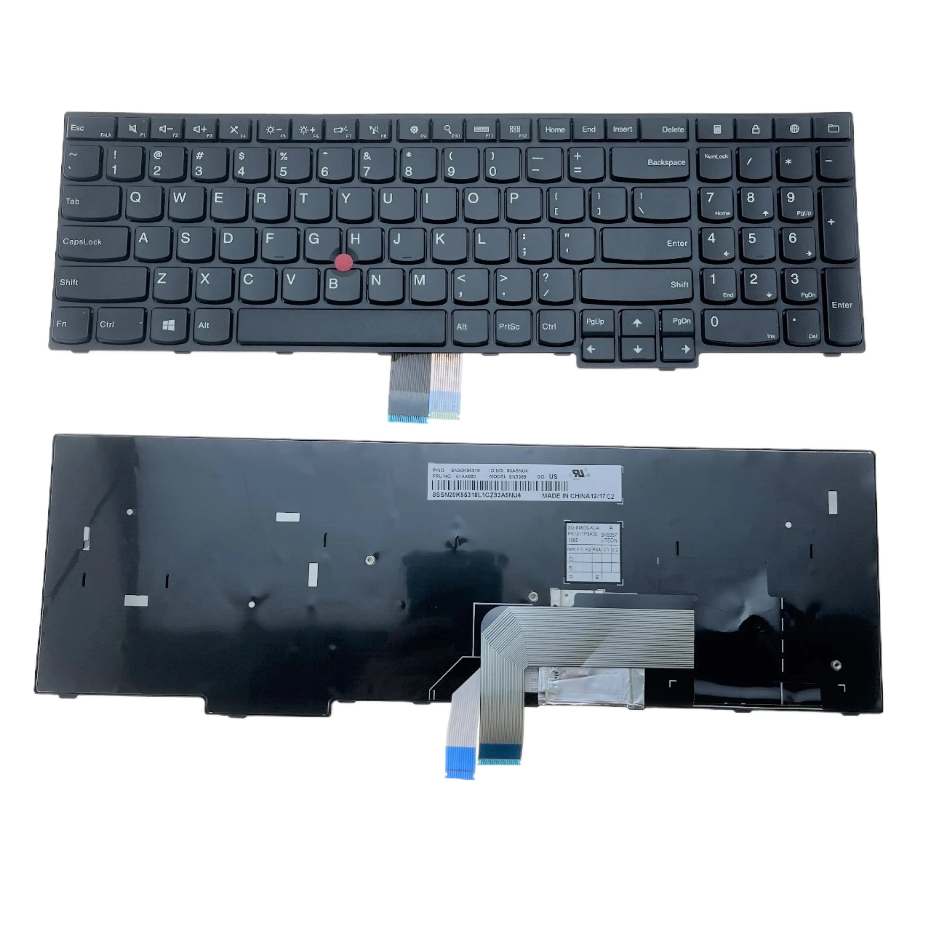 New/Orig US Laptop Keyboard For Lenovo Thinkpad E550 E550C E555 E560 E565 Notebook PC Replacement 01AX880
New/Orig US Laptop Keyboard For Lenovo Thinkpad E550 E550C E555 E560 E565 Notebook PC Replacement 01AX880