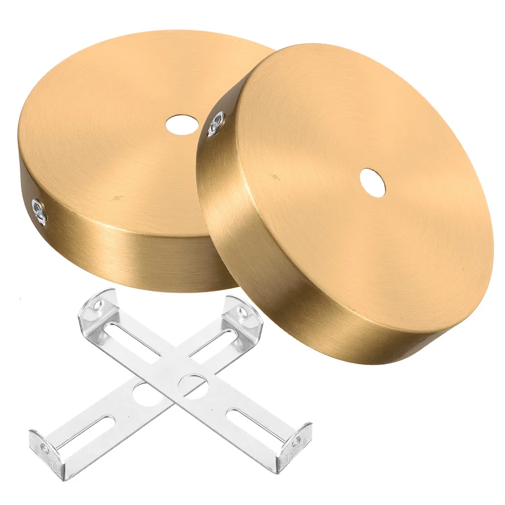 2pcs Brass Ceiling Canopy For Chandeliers Modern Pendant Light Mounting Plate Diy Wall Lamp Holder Cover Plate Lighting Fixture
2pcs Brass Ceiling Canopy For Chandeliers Modern Pendant Light Mounting Plate Diy Wall Lamp Holder Cover Plate Lighting Fixture