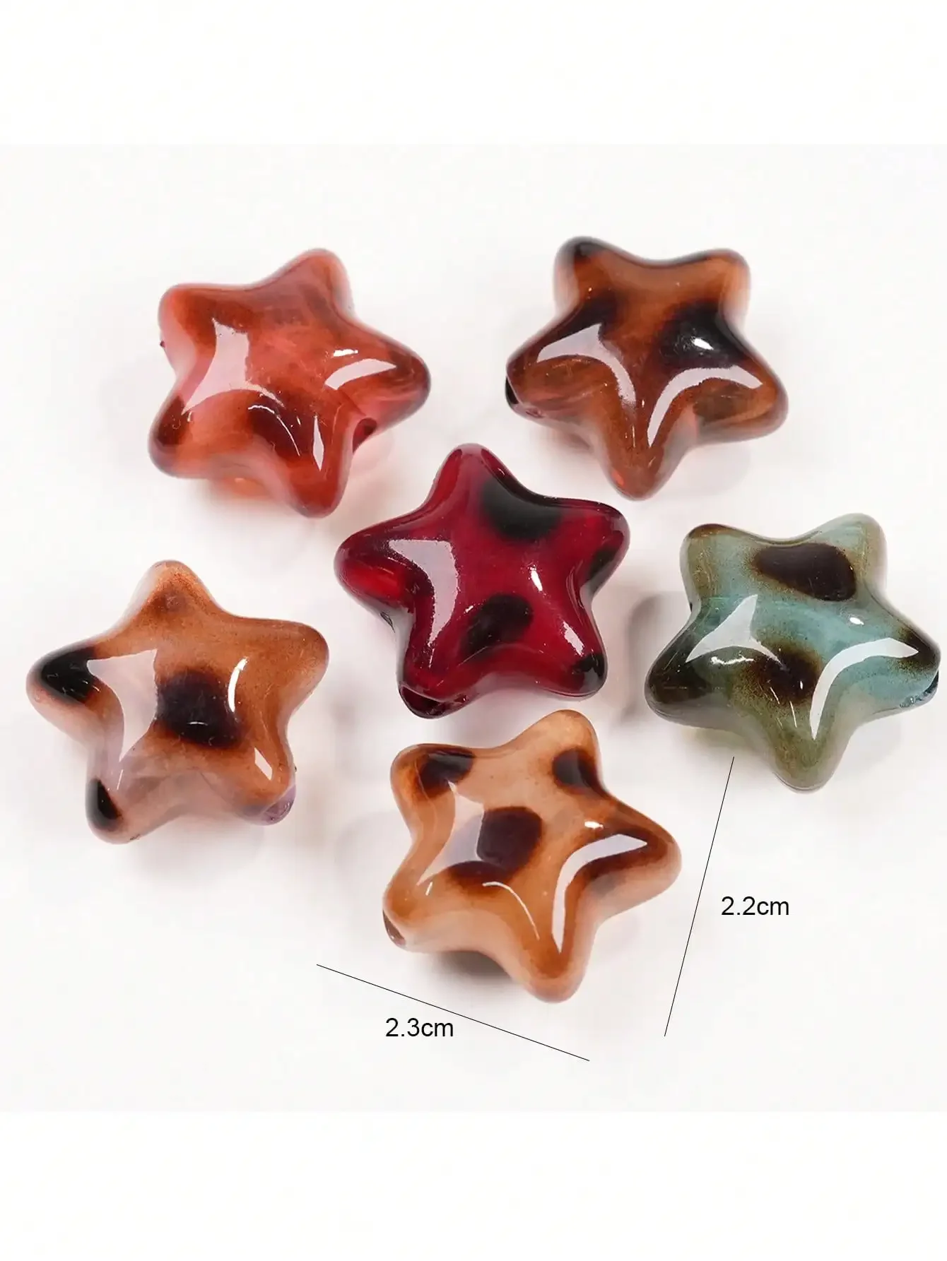 200pcs Transparent Colored Acrylic Flower Beads DIY Bracelet Necklace Jewelry Making Accessories Spacers
200pcs Transparent Colored Acrylic Flower Beads DIY Bracelet Necklace Jewelry Making Accessories Spacers