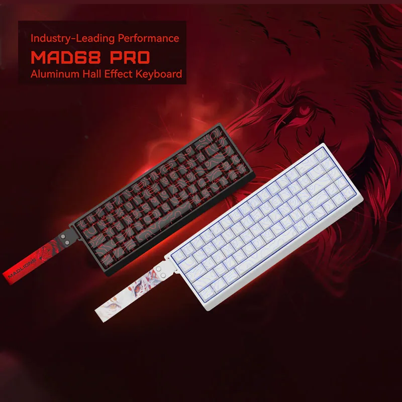 MADLIONS MAD60/68 HE Magnetic Switch Mechanical Keyboard Customized E-sport 0.04RT 8K Polling Rate 0.125ms Latency pro Keyboard
MADLIONS MAD60/68 HE Magnetic Switch Mechanical Keyboard Customized E-sport 0.04RT 8K Polling Rate 0.125ms Latency pro Keyboard
