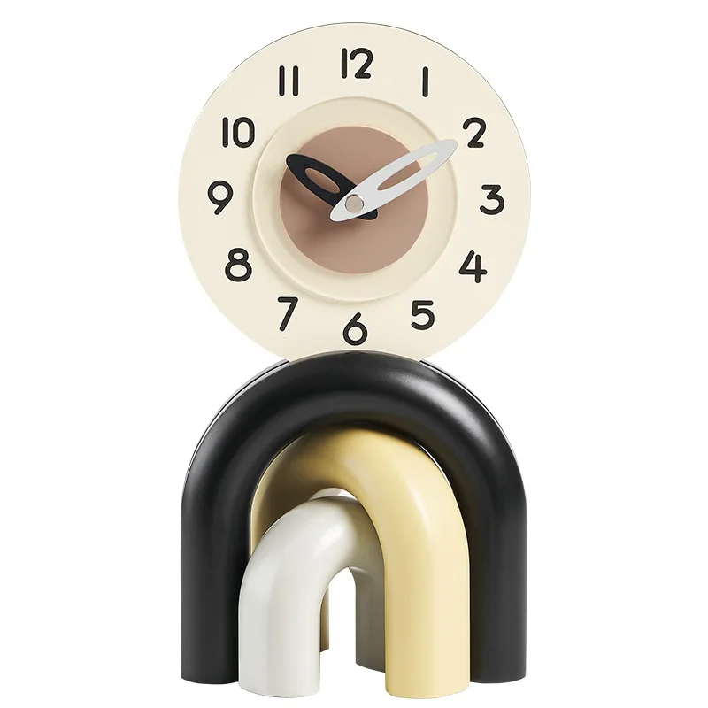 Bedroom clock decoration Home entrance TV cabinet Light luxury atmosphere High-end desktop ornament
Bedroom clock decoration Home entrance TV cabinet Light luxury atmosphere High-end desktop ornament