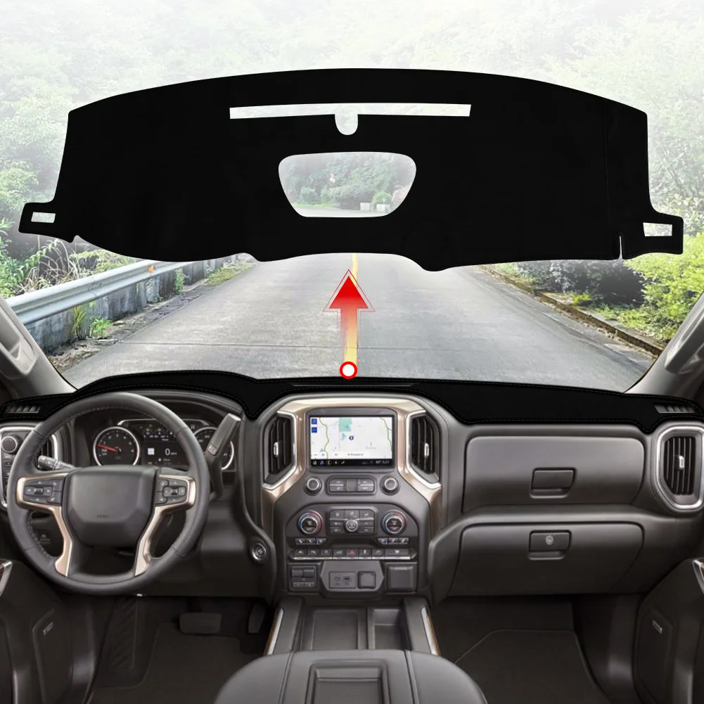 Car Inner Dashboard Cover For Chevrolet Silverado 1500 2019 - 2021 Mat Sun Shade Pad Instrument Pan Cars Accessories
Car Inner Dashboard Cover For Chevrolet Silverado 1500 2019 - 2021 Mat Sun Shade Pad Instrument Pan Cars Accessories