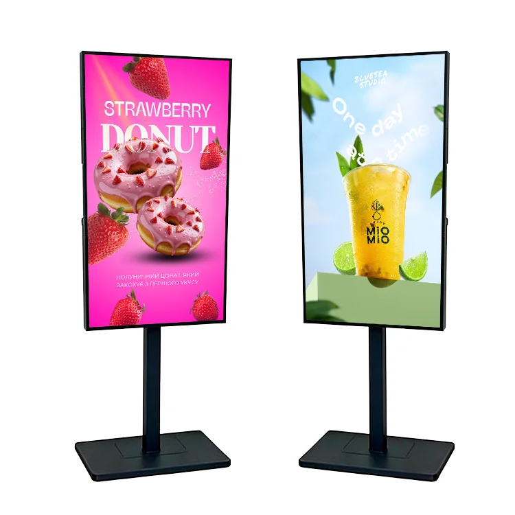 high-brightness LCD screen advertising double-sided window display 43 49 55 65 inches, suitable for retail store display
high-brightness LCD screen advertising double-sided window display 43 49 55 65 inches, suitable for retail store display