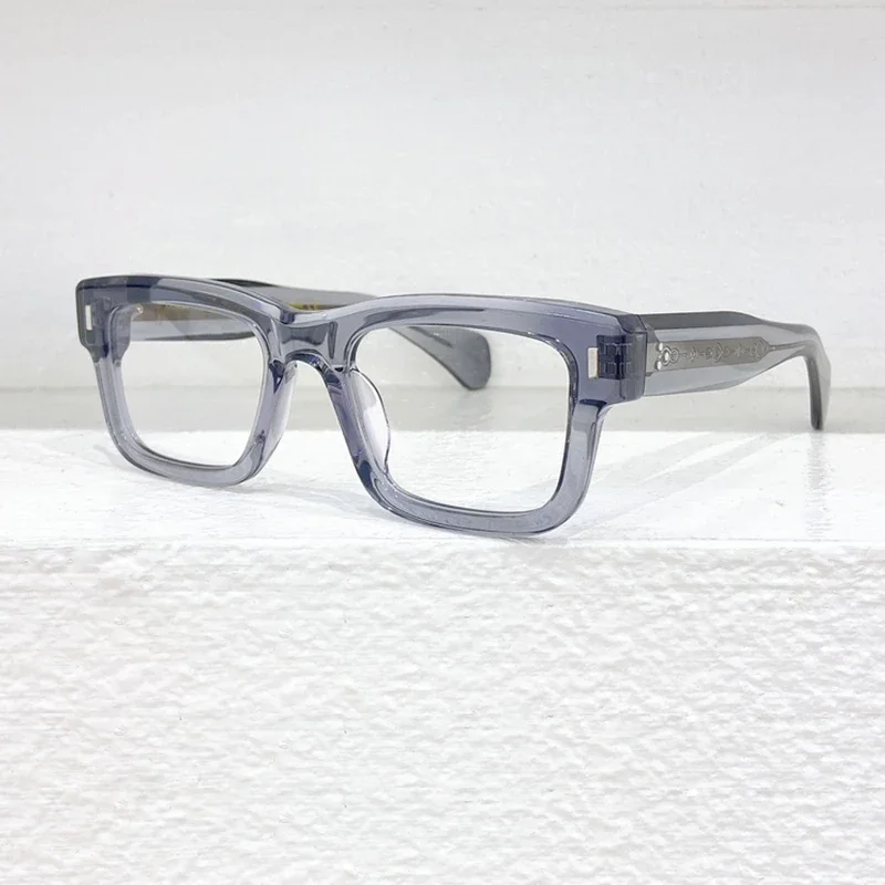 Japanese Style Handmade High Quality Thick Acetate Square Glasses Frame For Men Women Designer Eyeglasses Can customize lenses
Japanese Style Handmade High Quality Thick Acetate Square Glasses Frame For Men Women Designer Eyeglasses Can customize lenses