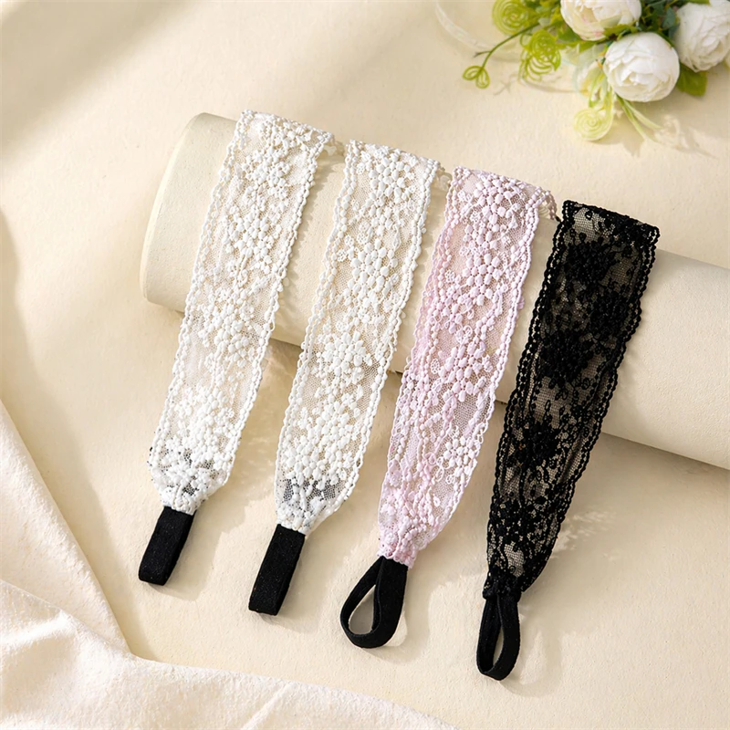 1PC Embroidered Flower Lace Headband Lace-trimmed Breathable Headbands Elastic Hair Bands Elegant Women Hair Styling Accessories
1PC Embroidered Flower Lace Headband Lace-trimmed Breathable Headbands Elastic Hair Bands Elegant Women Hair Styling Accessories