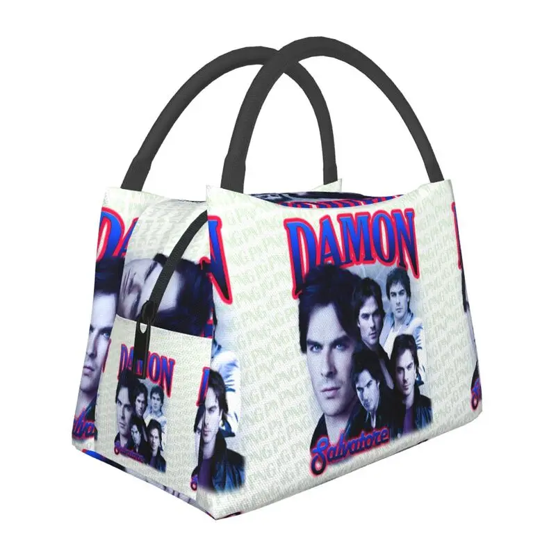Damon Salvatore Insulated Lunch Tote Bag for Women The Vampire Diaries Portable Cooler Thermal Bento Box Outdoor Camping Travel
Damon Salvatore Insulated Lunch Tote Bag for Women The Vampire Diaries Portable Cooler Thermal Bento Box Outdoor Camping Travel