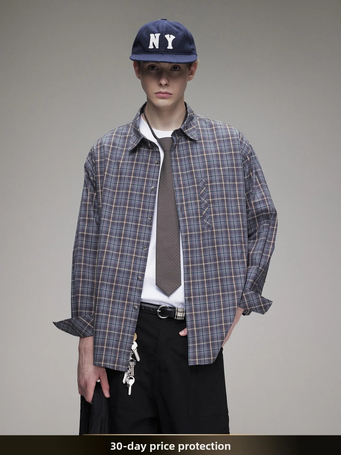 American Retro Color Blo Plaid Long Sve irt Men's Simple Match Couple Sle Cotton Casual irt Outerwear Coat
American Retro Color Blo Plaid Long Sve irt Men's Simple Match Couple Sle Cotton Casual irt Outerwear Coat