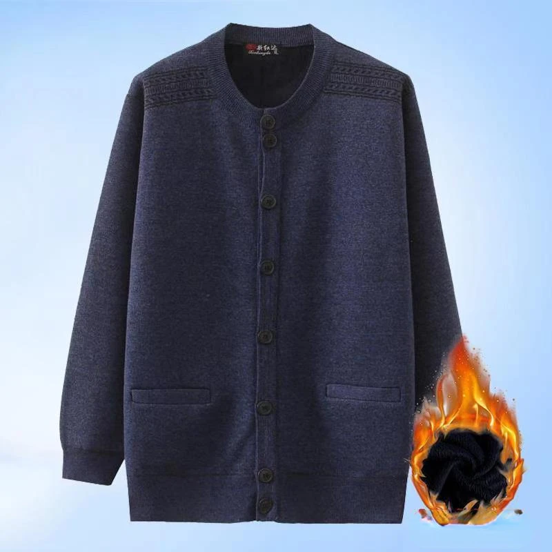 Cotton Knitting Cardigan Men Casual Single Breasted Solid Color Business Mens Cardigans New Winter Fashion Sweater Man A37
Cotton Knitting Cardigan Men Casual Single Breasted Solid Color Business Mens Cardigans New Winter Fashion Sweater Man A37