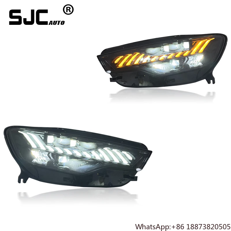 Auto Car Accessories Head Lamps for Audi A6 12-15 Modified Headlight Assembly Upgrade Full LED Streamer
Auto Car Accessories Head Lamps for Audi A6 12-15 Modified Headlight Assembly Upgrade Full LED Streamer