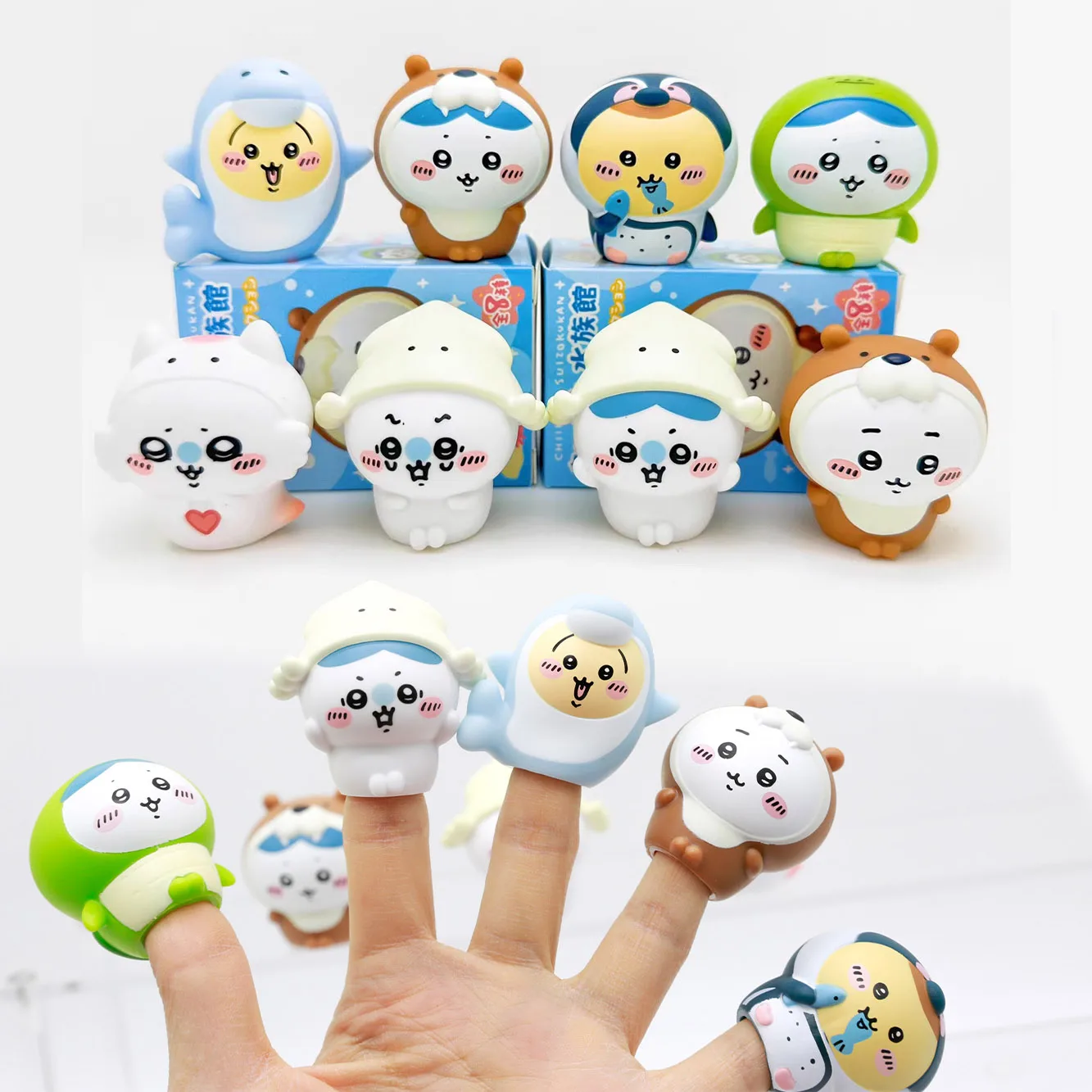Chiikawa Hachiware Usagi Figure Pen Cap Finger Cot Mini Aquarium Cute Anime Figurine Kids Gifts Table Ornaments Blind Box
Chiikawa Hachiware Usagi Figure Pen Cap Finger Cot Mini Aquarium Cute Anime Figurine Kids Gifts Table Ornaments Blind Box