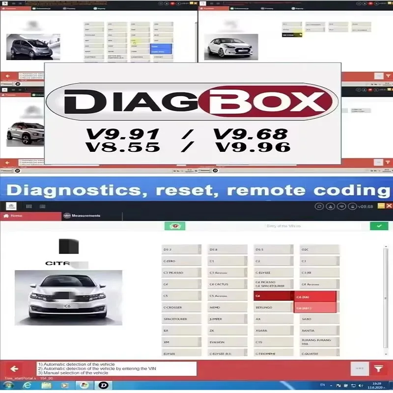 Lexia3 PP2000 Diagnostic Tool Citroen Peugeot Full Update Diagbox V9.96 V9.91 V9.68 V8.55 Compatible up to 2022 Model Year
Lexia3 PP2000 Diagnostic Tool Citroen Peugeot Full Update Diagbox V9.96 V9.91 V9.68 V8.55 Compatible up to 2022 Model Year