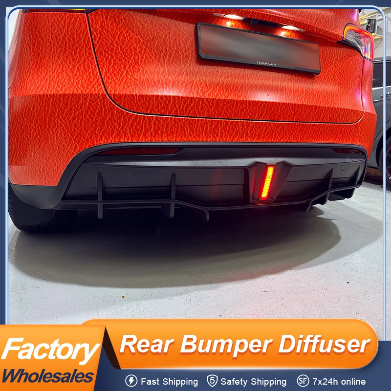For Tesla Model Y 2021 22 23 24 Rear Bumper Diffuser Splitter Bodykit Matt Glossy Black Carbon Exterior Upgrade Accessories
For Tesla Model Y 2021 22 23 24 Rear Bumper Diffuser Splitter Bodykit Matt Glossy Black Carbon Exterior Upgrade Accessories