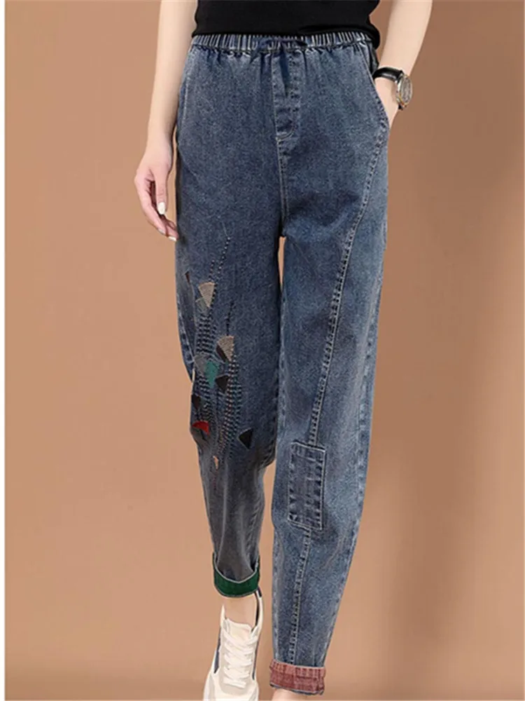 High Waist Boyfriend Jeans Women New Arrival 2023 Spring Summer Vintage Style Embroidery Wild Female Casual Denim Pants Clothes
High Waist Boyfriend Jeans Women New Arrival 2023 Spring Summer Vintage Style Embroidery Wild Female Casual Denim Pants Clothes