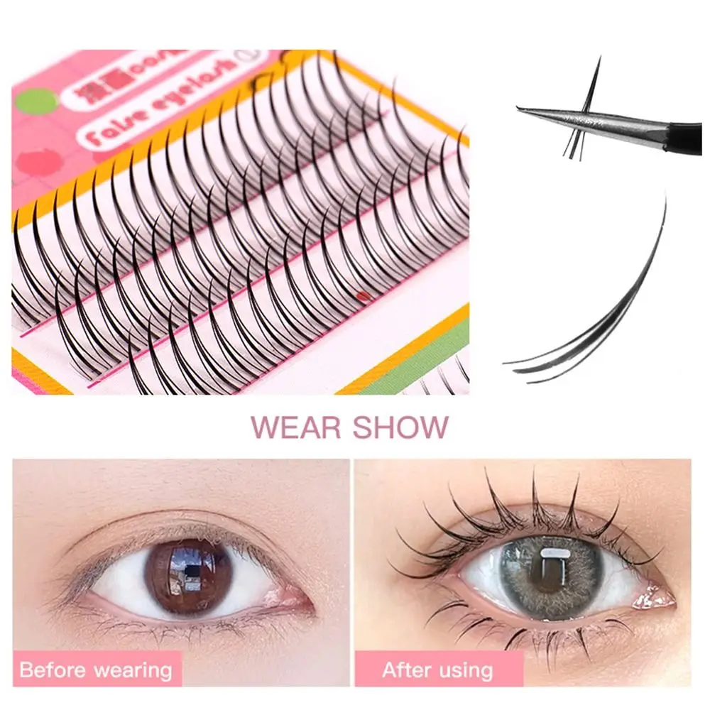 Portable Fluffy False Eyelashes Natural Manga Style Thick Cilios Lashes Reusable Extension Individual Lash Clusters Women
Portable Fluffy False Eyelashes Natural Manga Style Thick Cilios Lashes Reusable Extension Individual Lash Clusters Women