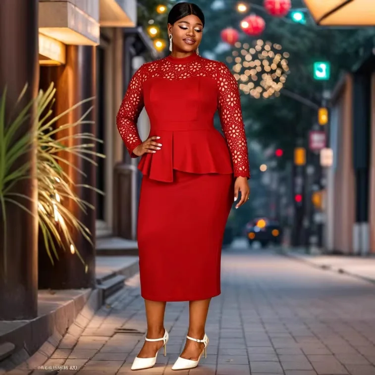 African Dresses for Women Traditional Africa Clothing Elegant Spring Autumn Long Sleeve Dashiki Midi Dress Ladies Fairy Dreaes
African Dresses for Women Traditional Africa Clothing Elegant Spring Autumn Long Sleeve Dashiki Midi Dress Ladies Fairy Dreaes