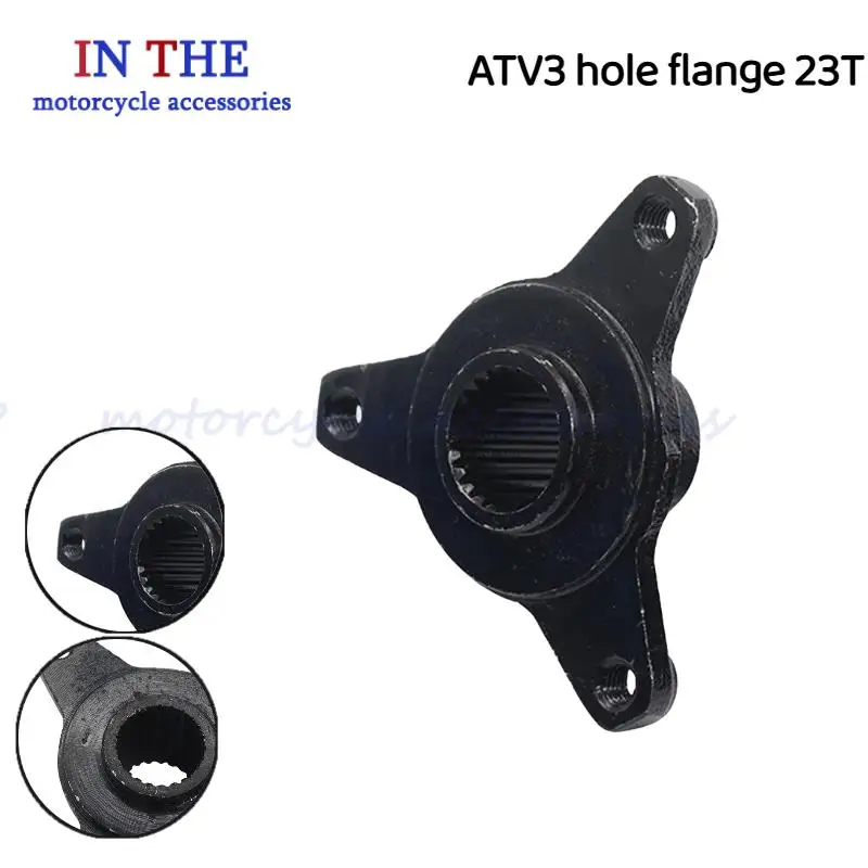 3-hole flange 23T suitable for off-road beach bike accessories
3-hole flange 23T suitable for off-road beach bike accessories