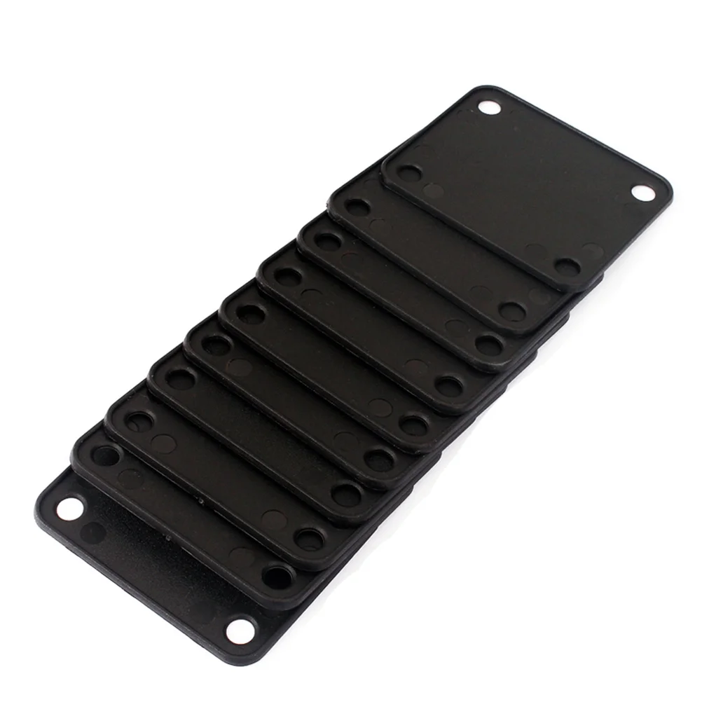 10Pcs Neck Plate Plastic Gasket Durable Standard Replacement for Electric Guitar Bass Bolt on Neck Joint Board Accessories
10Pcs Neck Plate Plastic Gasket Durable Standard Replacement for Electric Guitar Bass Bolt on Neck Joint Board Accessories