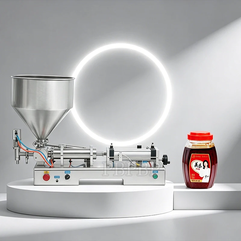 PBOBP Scale Paste Filling Machine Tabletop Liquid Filling Machine Quantitative Filling Machine Salad Dressing Olive Oil
PBOBP Scale Paste Filling Machine Tabletop Liquid Filling Machine Quantitative Filling Machine Salad Dressing Olive Oil
