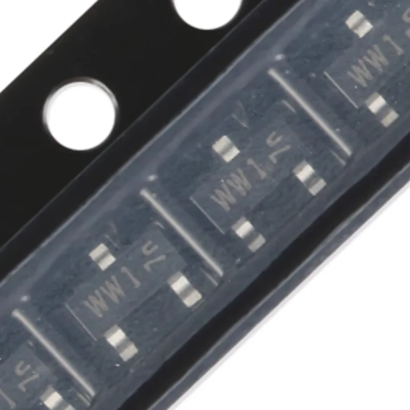 3000 Pieces Per Tray, Brand New Original Bat54C,215 with Silkscreen Ww1, Sot-23, 30V/200Ma, Smd Schottky Diode
3000 Pieces Per Tray, Brand New Original Bat54C,215 with Silkscreen Ww1, Sot-23, 30V/200Ma, Smd Schottky Diode