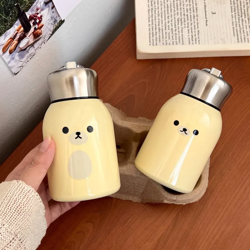 Cute Pudding Cartoon Insulated Cup 304 Stainless Steel Handle Big Belly Cup Girl's Heart Cute Water Cup
Cute Pudding Cartoon Insulated Cup 304 Stainless Steel Handle Big Belly Cup Girl's Heart Cute Water Cup