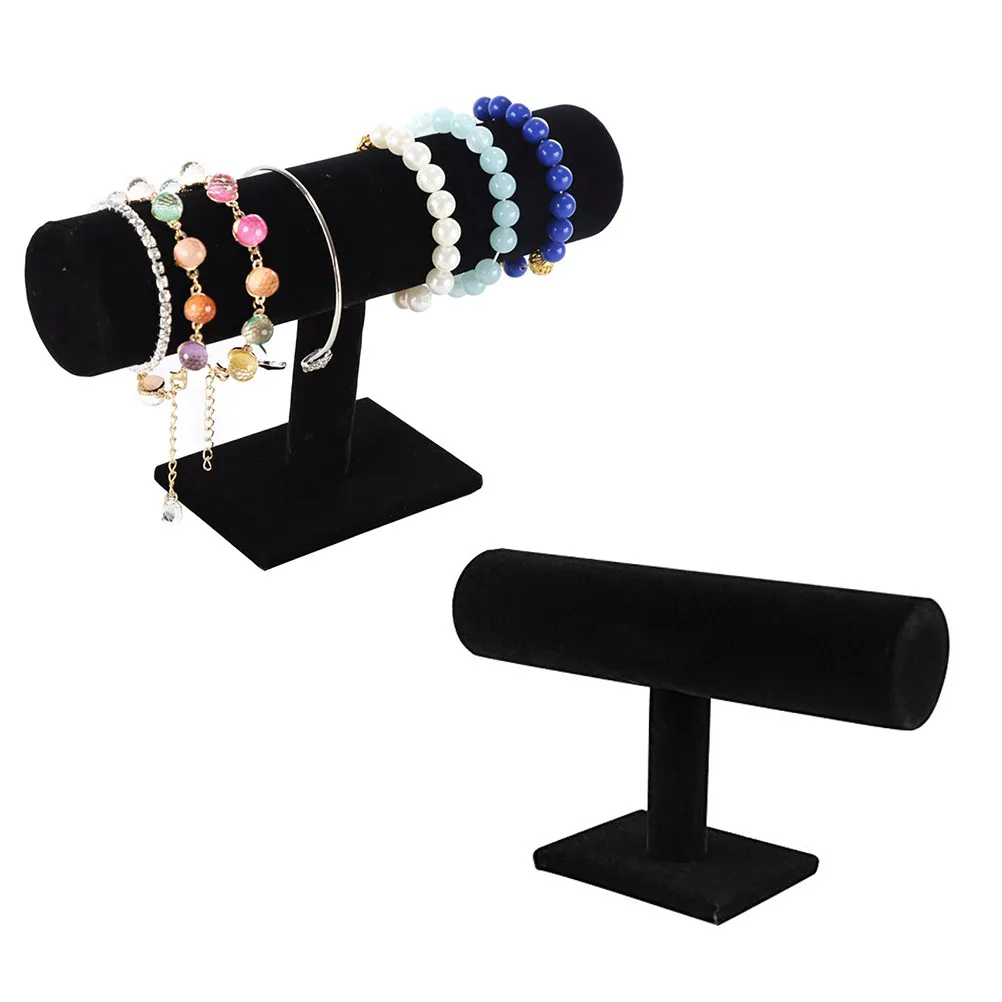 Black T-Bar Bracelet Display Stand Jewelry Storage Organizer for Home Use Necklace Holder Jewelry Display Rack
Black T-Bar Bracelet Display Stand Jewelry Storage Organizer for Home Use Necklace Holder Jewelry Display Rack