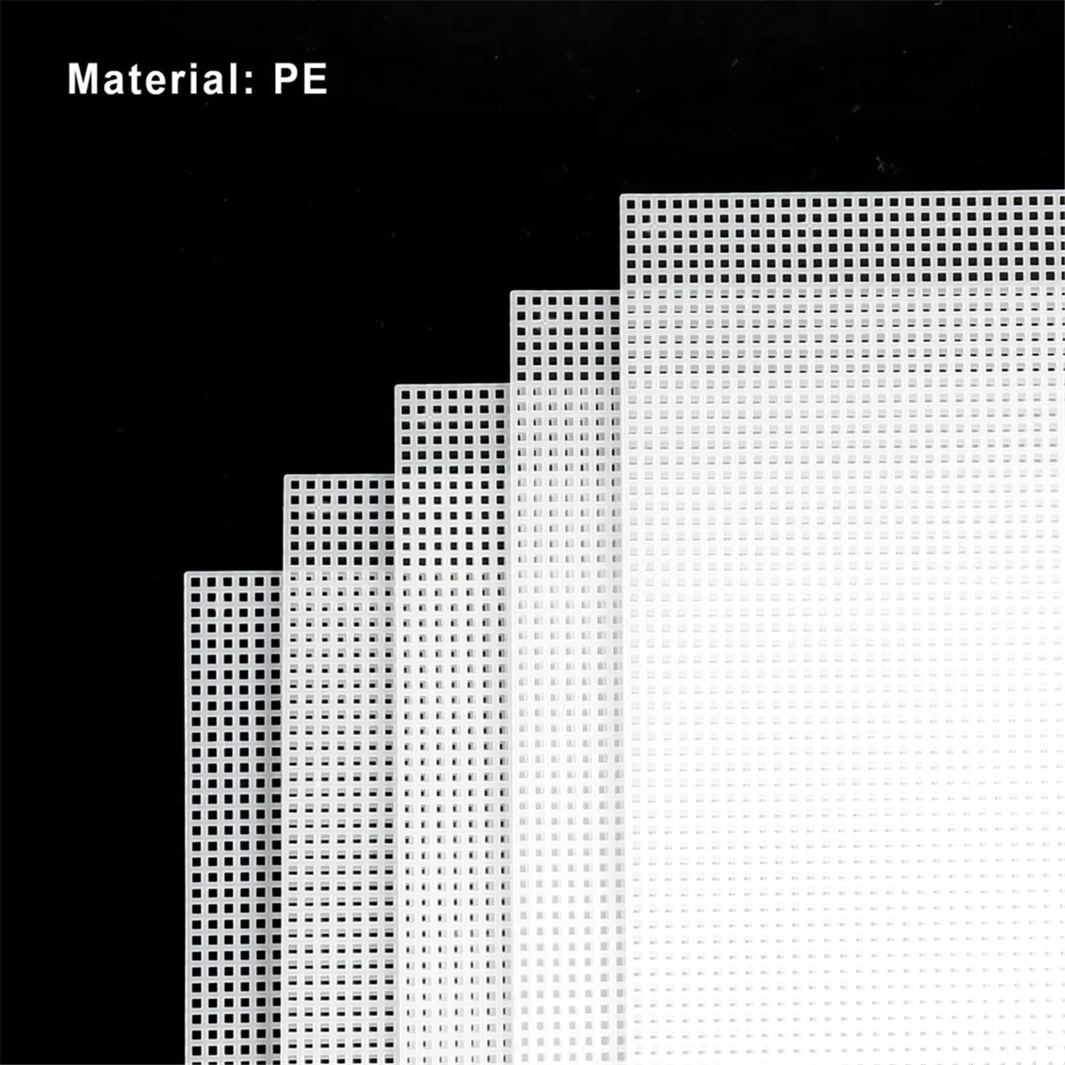 A32P_20 Sheets Plastic Canvas, 13x10.2Inch 7CT Transparent Plastic Mesh Canvas Sheets for Embroidery Cross Stitch Mesh Sheets
A32P_20 Sheets Plastic Canvas, 13x10.2Inch 7CT Transparent Plastic Mesh Canvas Sheets for Embroidery Cross Stitch Mesh Sheets