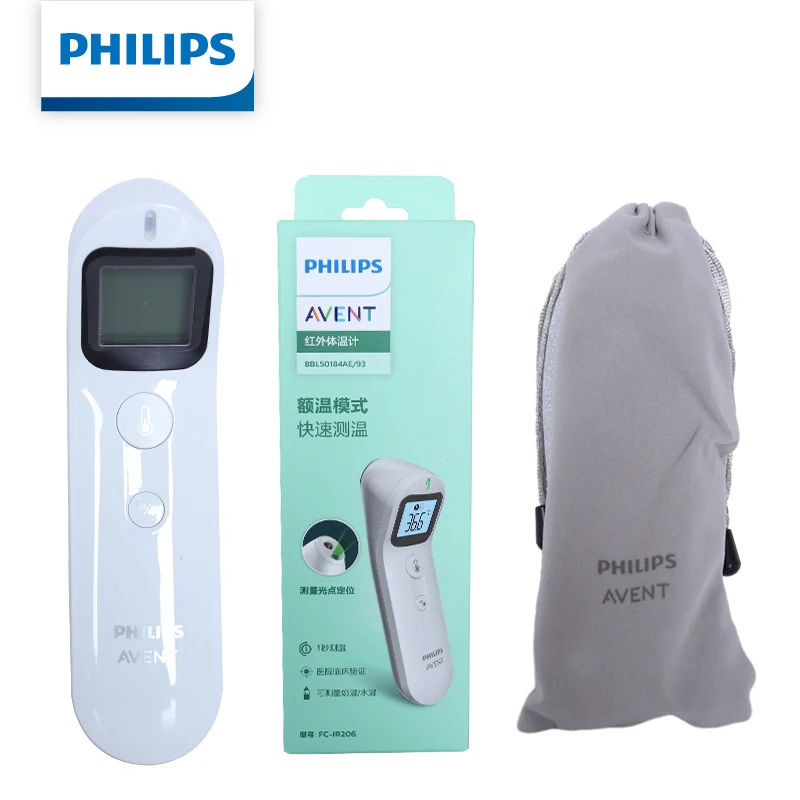 Avent Infrared Forehead Thermometer Multi-age Body & Object Temperature Measurement Sound-light Dual Alarm HD LED Screen IR206
Avent Infrared Forehead Thermometer Multi-age Body & Object Temperature Measurement Sound-light Dual Alarm HD LED Screen IR206