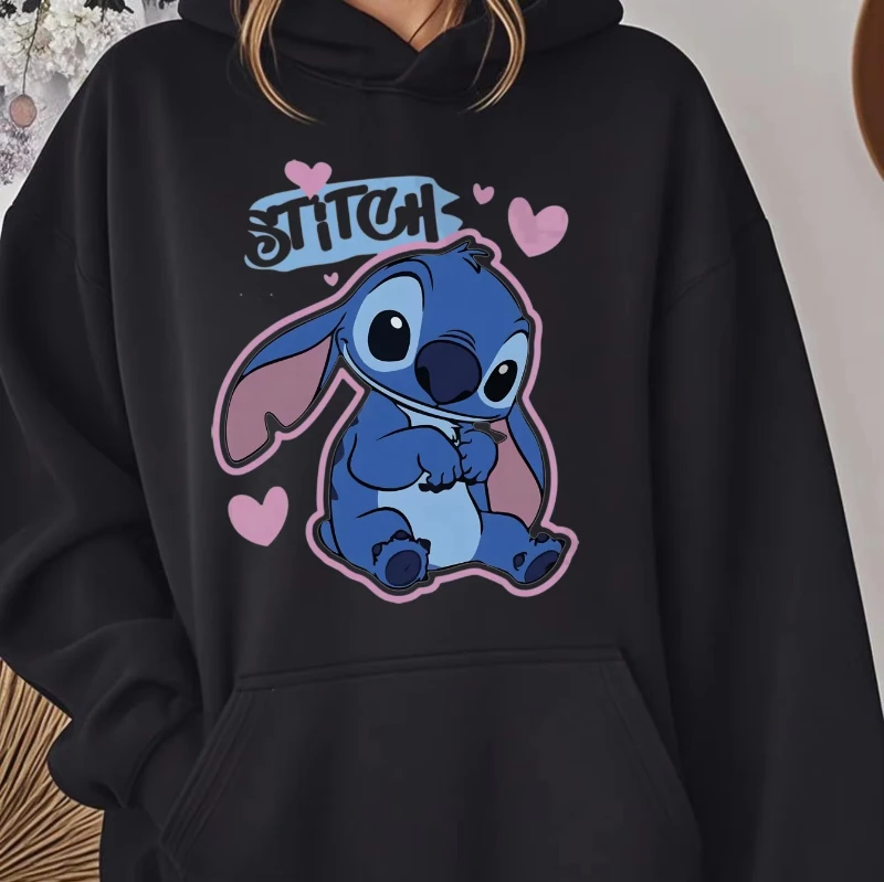 Disney Stitch Pattern Women Hoodie Autumn Winter Fleece Casual Unisex Pullover Sweatshirt Clothing Hoody Oversized Streetwear
Disney Stitch Pattern Women Hoodie Autumn Winter Fleece Casual Unisex Pullover Sweatshirt Clothing Hoody Oversized Streetwear