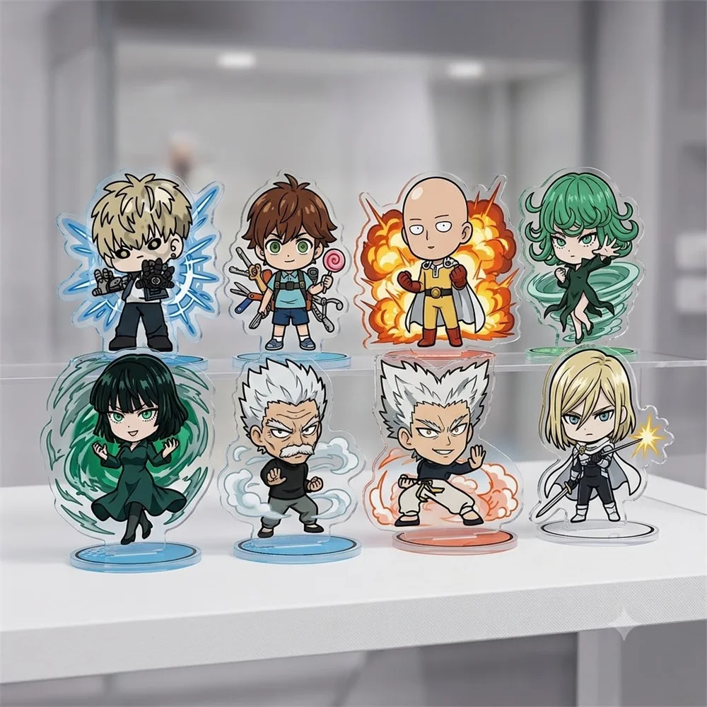 10cm Anime One Punch Man cute Acrylic Stand Model Keychain Characters Ornament Accessories Goods Collection Christmas Gifts
10cm Anime One Punch Man cute Acrylic Stand Model Keychain Characters Ornament Accessories Goods Collection Christmas Gifts