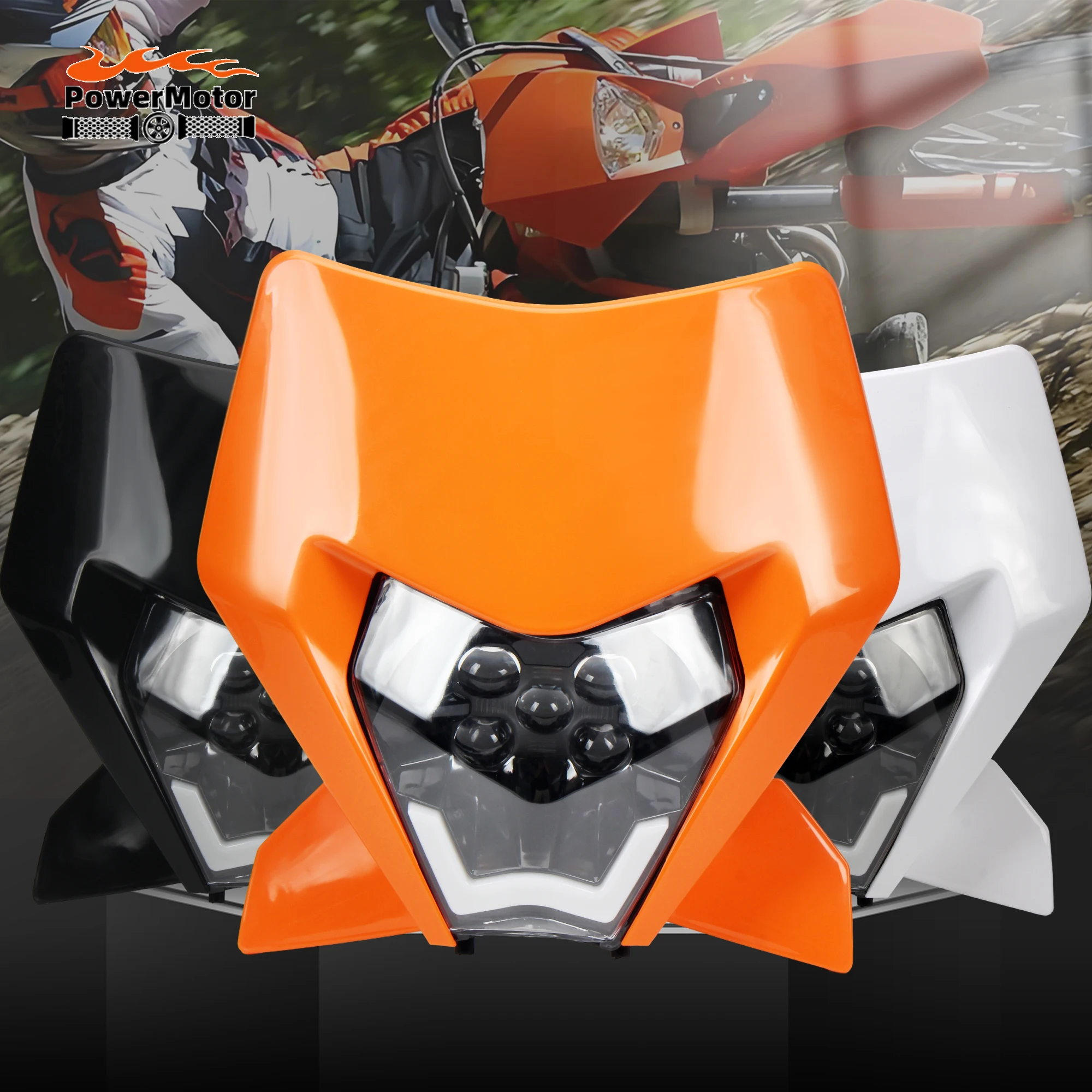 for KTM 2024 Motorcycle LED Headlight EXC SX MX 250 300 450 Fairing Motocross Supermoto Headlight Accessories Enduro Dirt Bike
for KTM 2024 Motorcycle LED Headlight EXC SX MX 250 300 450 Fairing Motocross Supermoto Headlight Accessories Enduro Dirt Bike