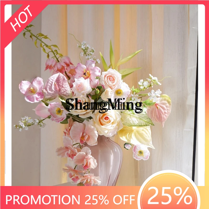 SM luxury high-texture champagne pink simulated flower moisturizing Phalaenopsis decorative ornament
SM luxury high-texture champagne pink simulated flower moisturizing Phalaenopsis decorative ornament