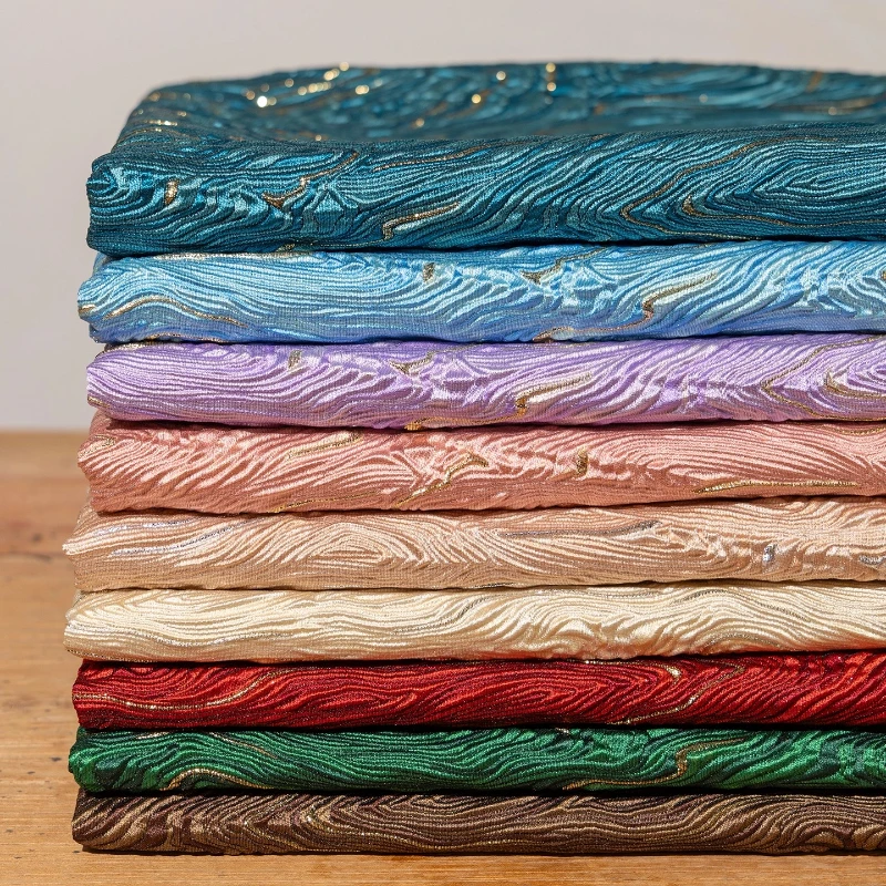 Retro Water Ripple Jacquard Fabric Creative Diy Sewing Fashion Clothing Designer Fabrics Cloth Material By The Meter
Retro Water Ripple Jacquard Fabric Creative Diy Sewing Fashion Clothing Designer Fabrics Cloth Material By The Meter