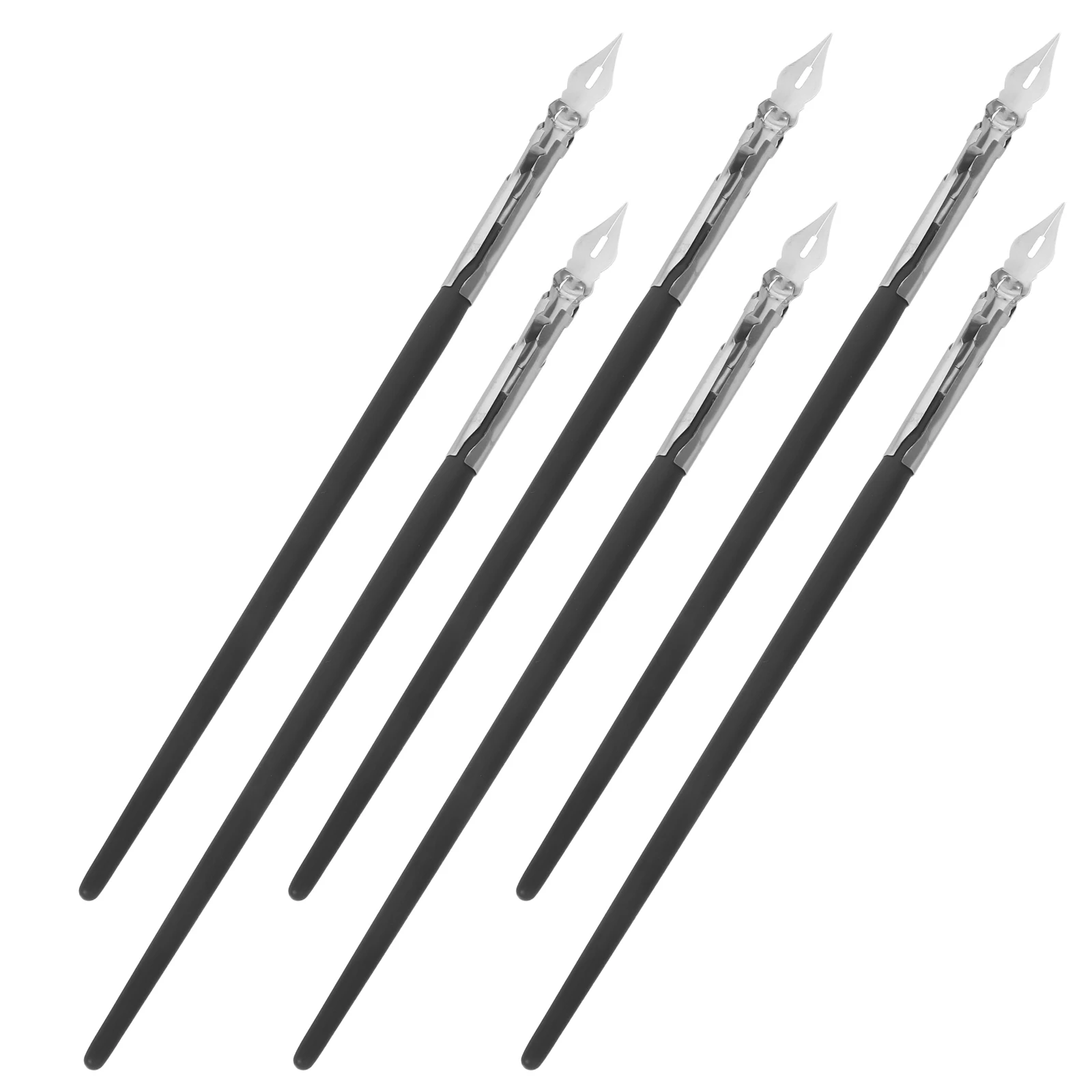 6pcs Dip Pen Set Smooth Writing Fluid Ink Flow Comfortable Grip For Calligraphy Sketching Manga Drawing Signature Artistic Tool
6pcs Dip Pen Set Smooth Writing Fluid Ink Flow Comfortable Grip For Calligraphy Sketching Manga Drawing Signature Artistic Tool