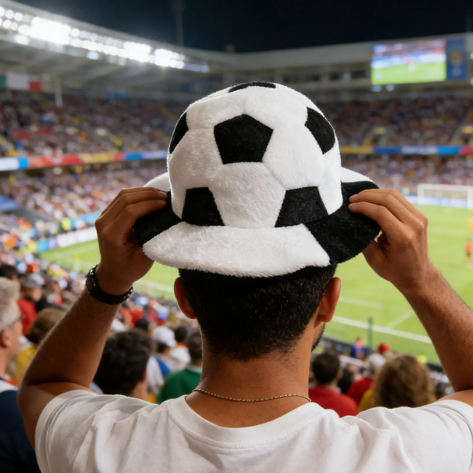 Soccer Ball Party Hat Soft Wide Brim Event Birthday Carnival Football Theme Celebration
Soccer Ball Party Hat Soft Wide Brim Event Birthday Carnival Football Theme Celebration