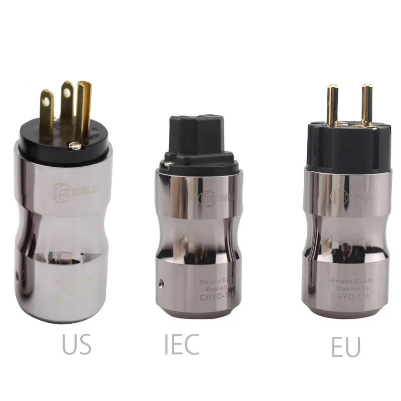 Разъем питания CRYO156 Krell US (американский) IEC для DIY аудиокабелей
Разъем питания CRYO156 Krell US (американский) IEC для DIY аудиокабелей