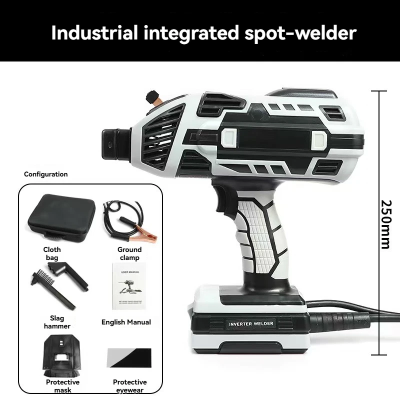 4600W Portable Inverter Arc Welder Electric Welding Machine 220V/110V With Steel Mask And Brush For Diy Home Welding Eu Plug
4600W Portable Inverter Arc Welder Electric Welding Machine 220V/110V With Steel Mask And Brush For Diy Home Welding Eu Plug